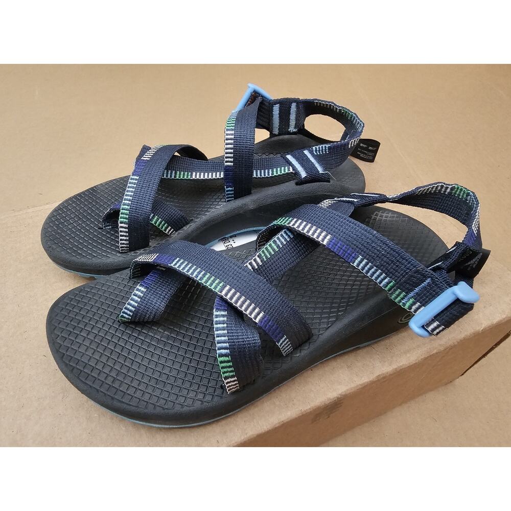 Chaco’s cloud Women’s Size 6 Blue Strappy Hiking Sandals - Picture 3 of 12